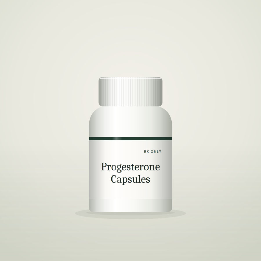 Progesterone — illustrative product render